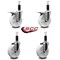 Service Caster 5'' Nylon Swivel 1-1/8'' Expanding Stem Caster Set 2 Total Lock Brakes, 4PK SCC-EXTTL20S514-NYS-2-S-2-118 - alternate 3